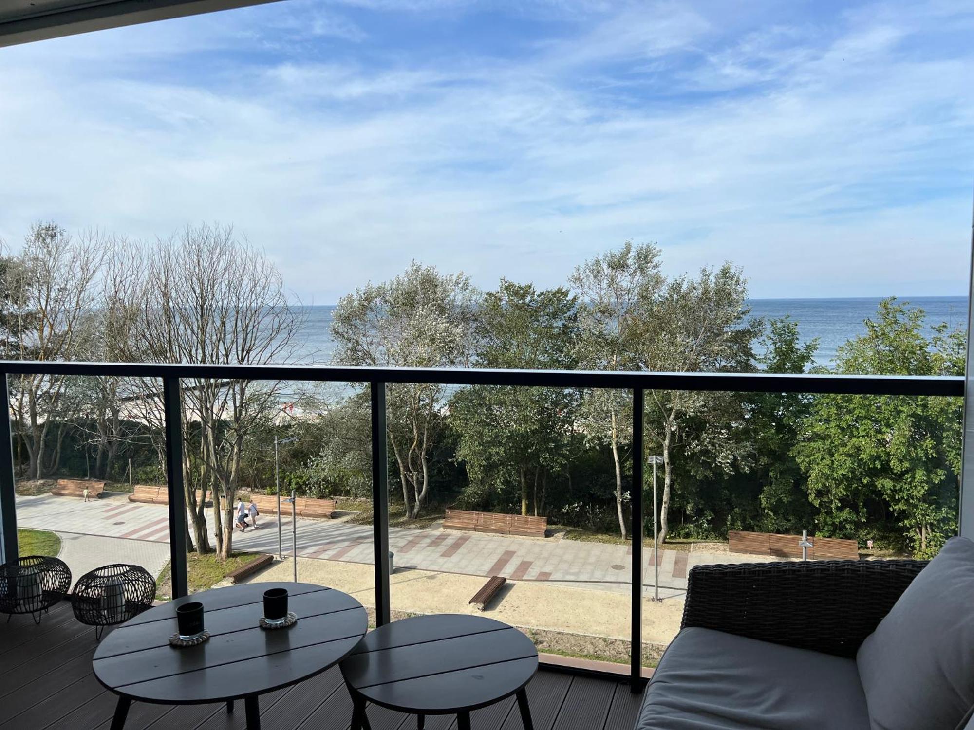 Seaside Park Apartamenty Prywatne Z Widokiem Na Morze Kołobrzeg Exterior foto